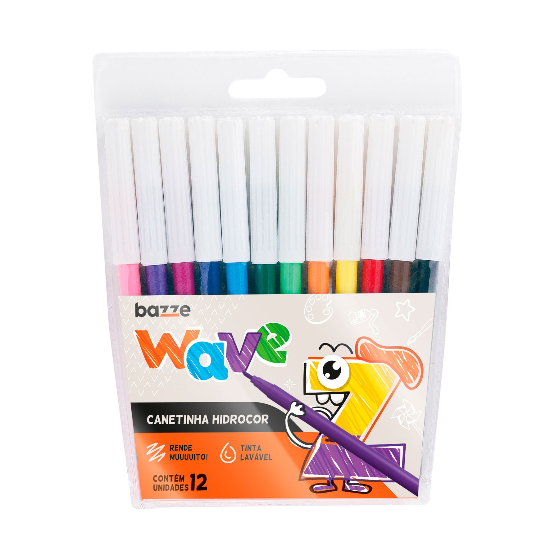 Hidrocor Ponta Fina Wave